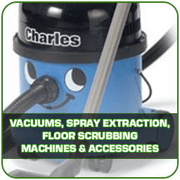 Vacuums, Spray Extraction, Floor Scrubbing Machines & Accessories